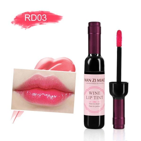 Wine lip tint